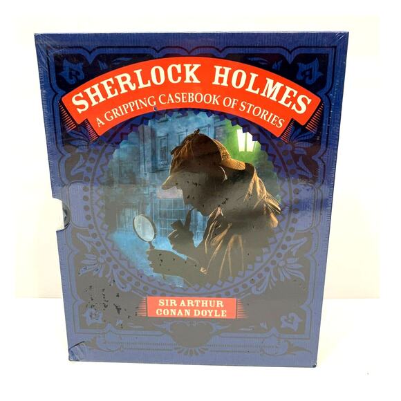 Sherlock Holmes A Gripping Casebook of Stories Hardcover Sir Arthur Conan Doyle - Picture 1 of 8